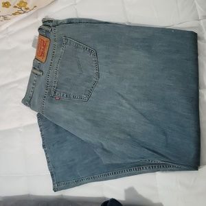 Levi jeans pants 569 straight leg fit 42x32